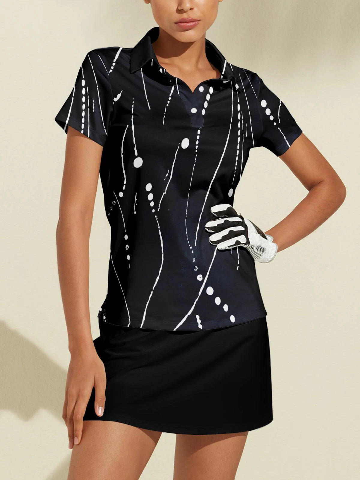 Playful Nautical Polo Top UPF50+ - Image 3