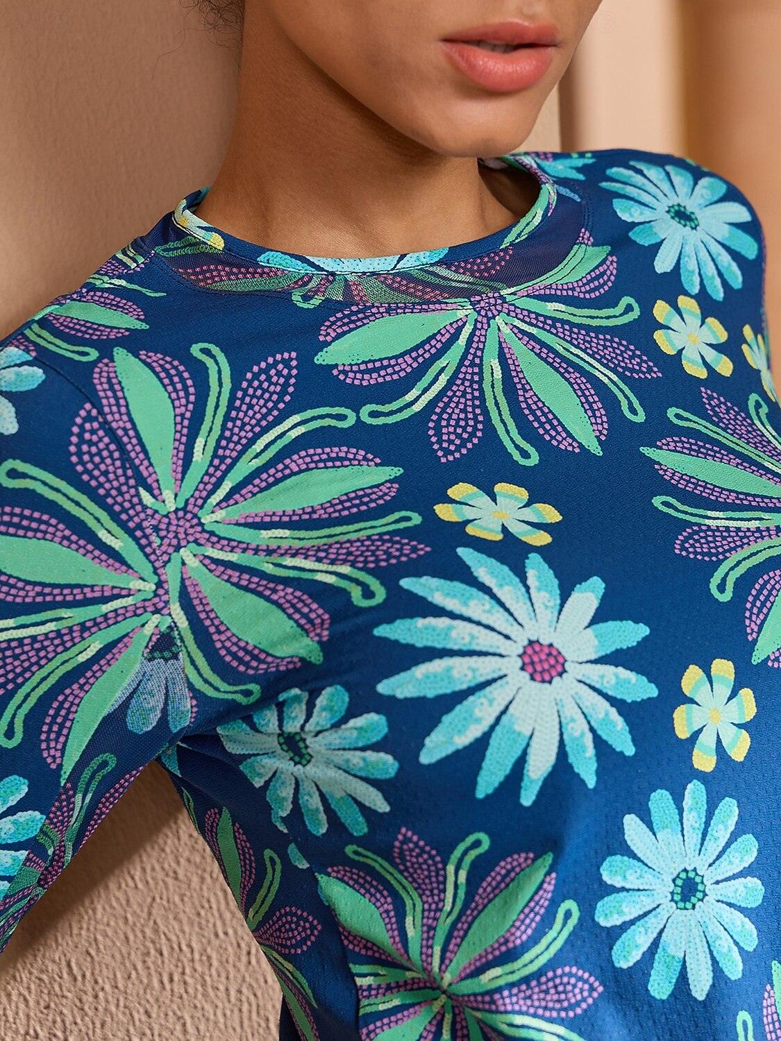 Ultrasoft Premium Long Sleeve Crewneck Top UPF50+ - Image 3