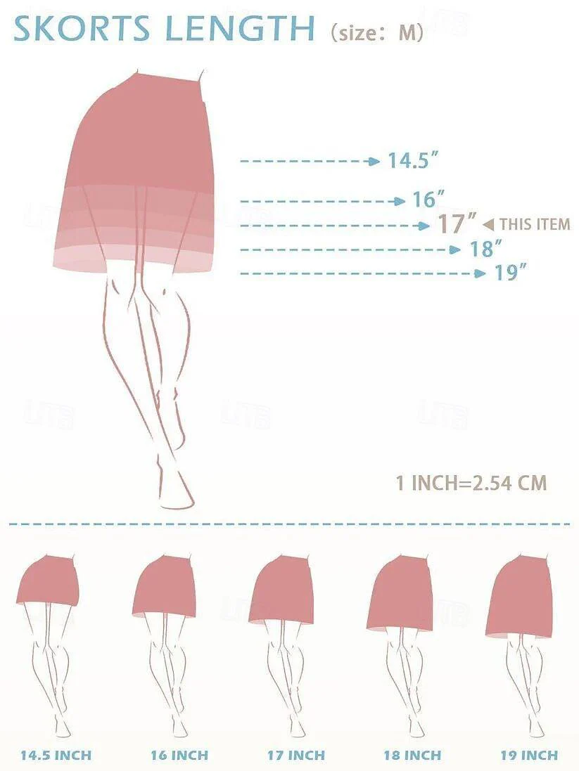 Pretty Feminine 17 Inch Ruffle Skort UPF50+ - Image 6