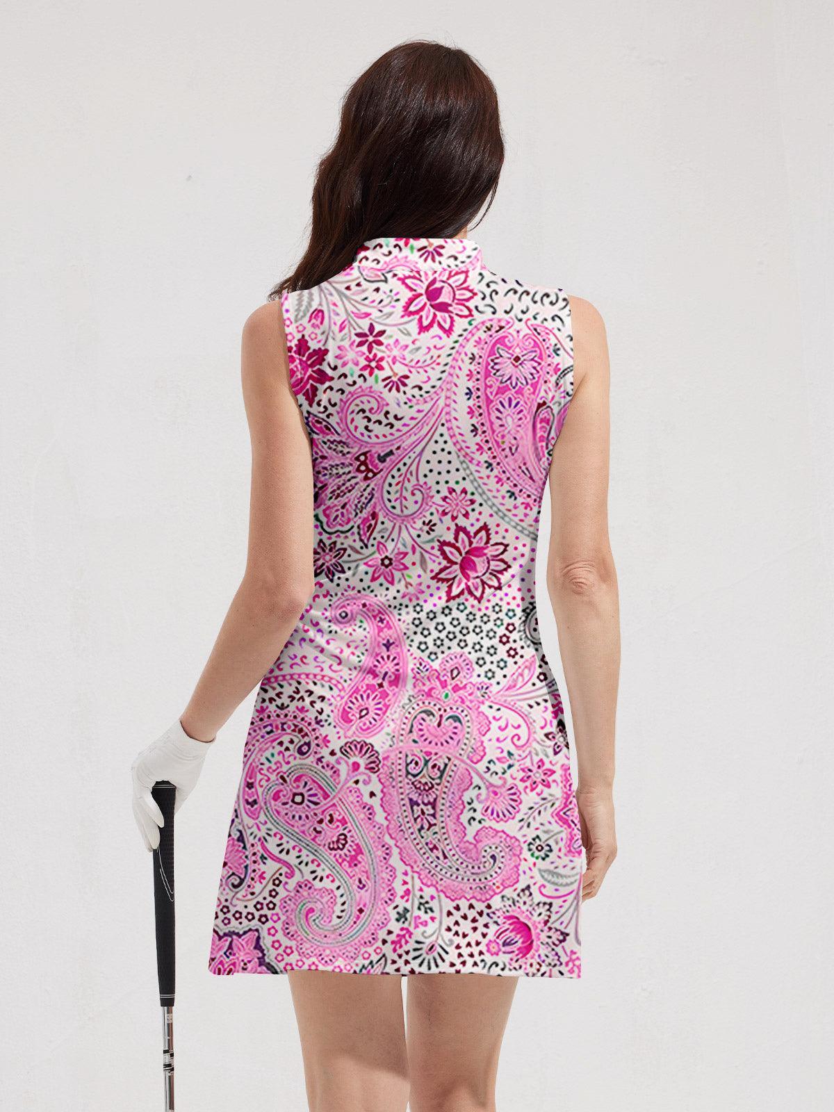 Pretty Feminine Sleeveless 36.5 Inch Dress UPF50+ - Image 3
