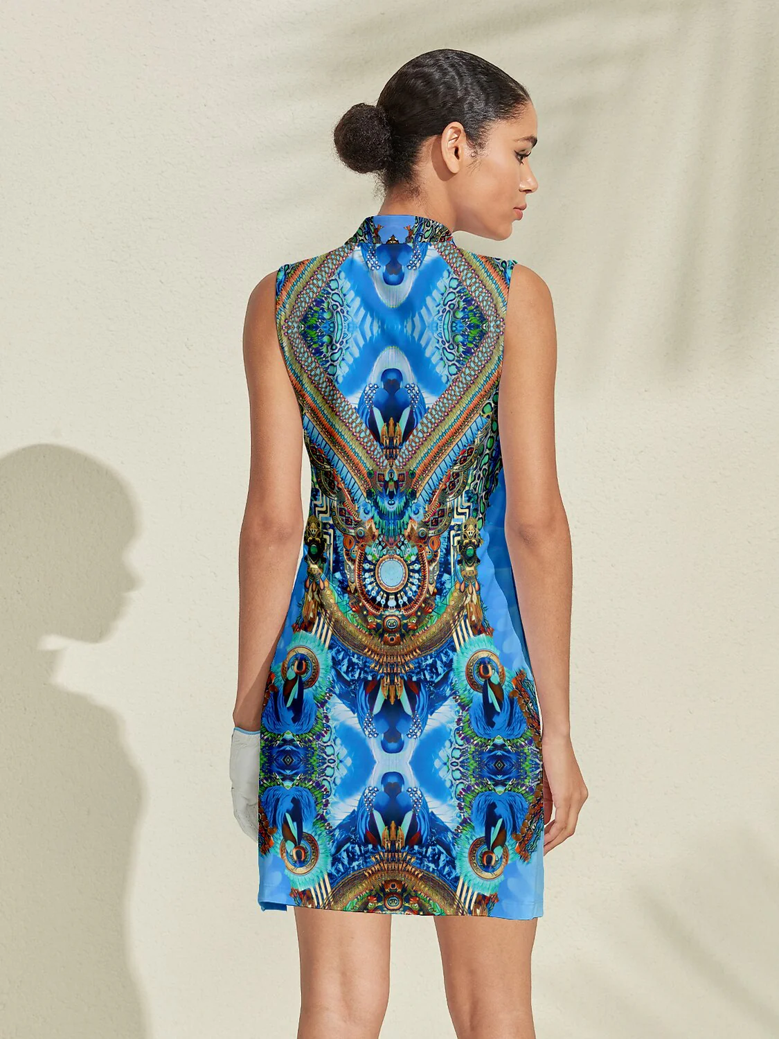 Pretty Feminine Sleeveless 36.5 Inch Dress UPF50+ - Image 2