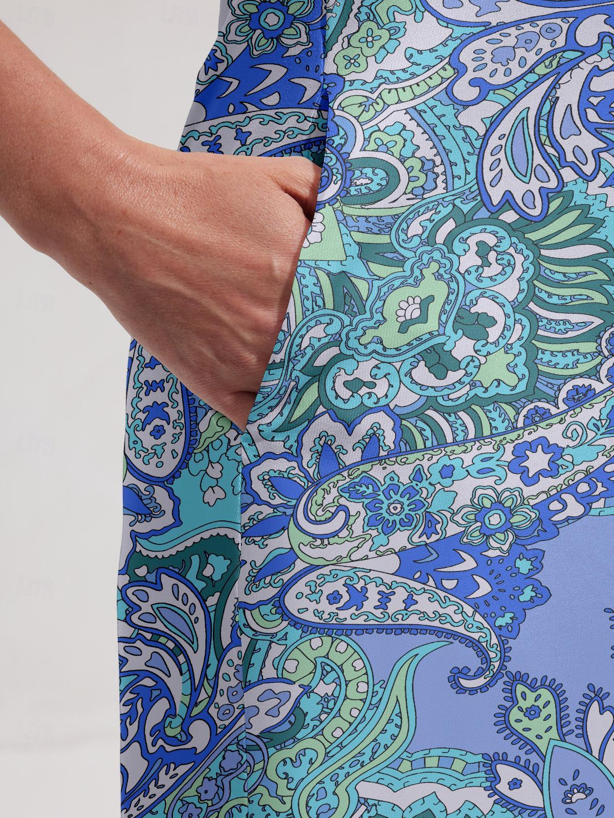 Pretty Feminine Sleeveless 36.5 Inch Dress UPF50+ - Image 12