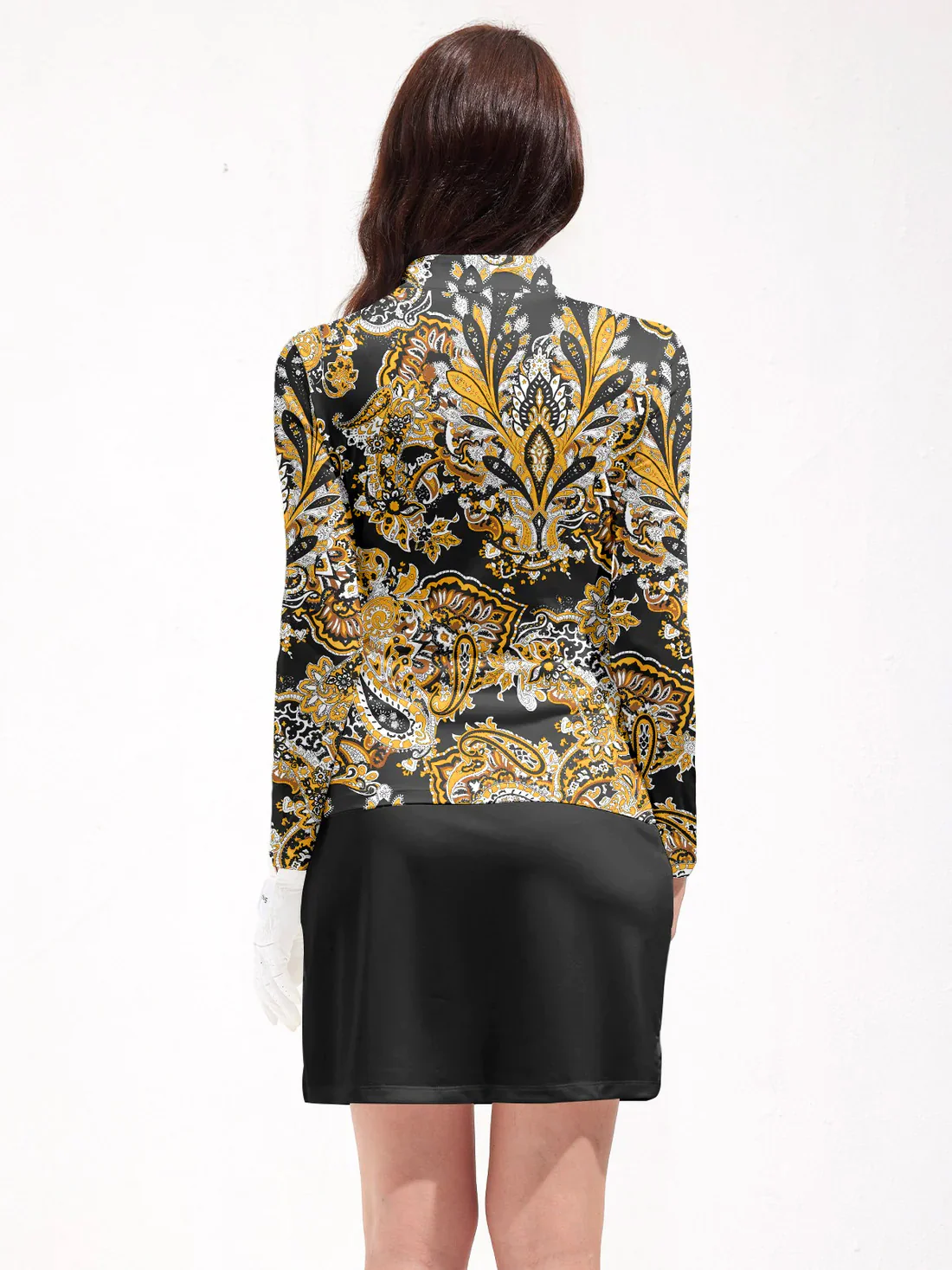 Pretty Feminine Golf Shirt Quarterzip UPF50+ - Image 2