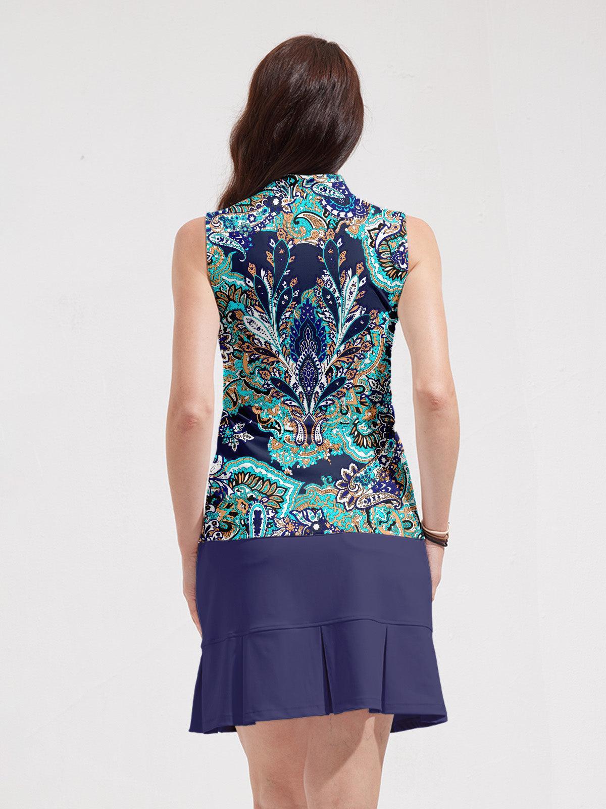 Pretty Feminine Golf Shirt Quarterzip UPF50+ - Image 2