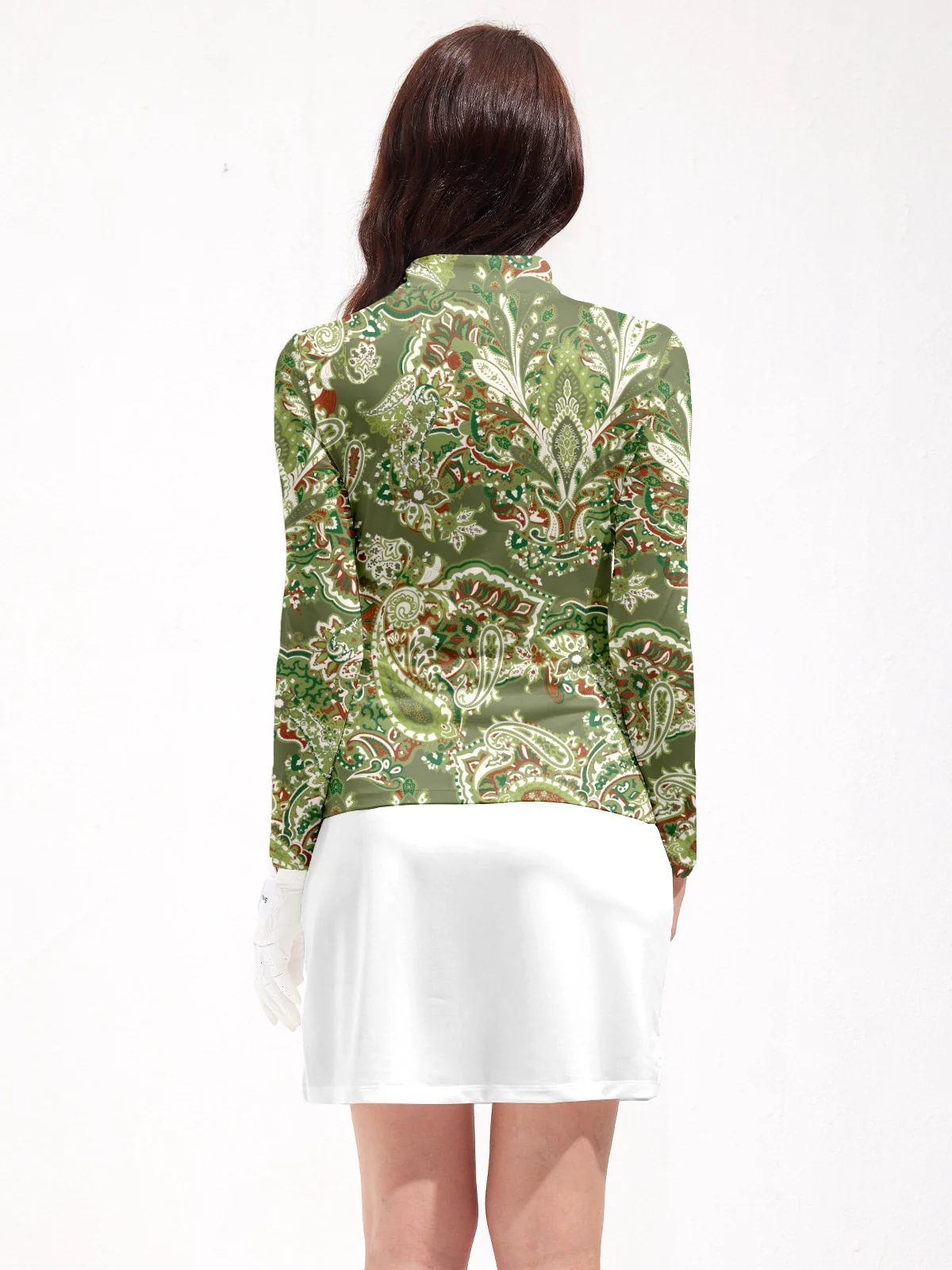 Pretty Feminine Golf Shirt Quarterzip UPF50+ - Image 2