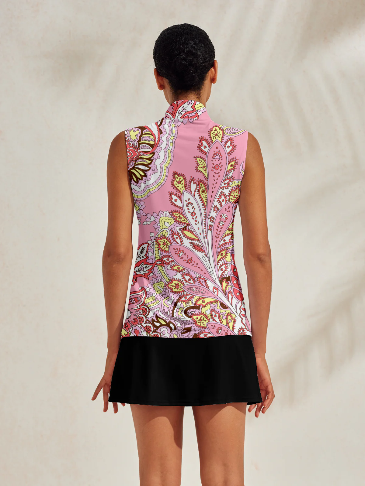 Pretty Feminine Golf Shirt Quarterzip UPF50+ - Image 5