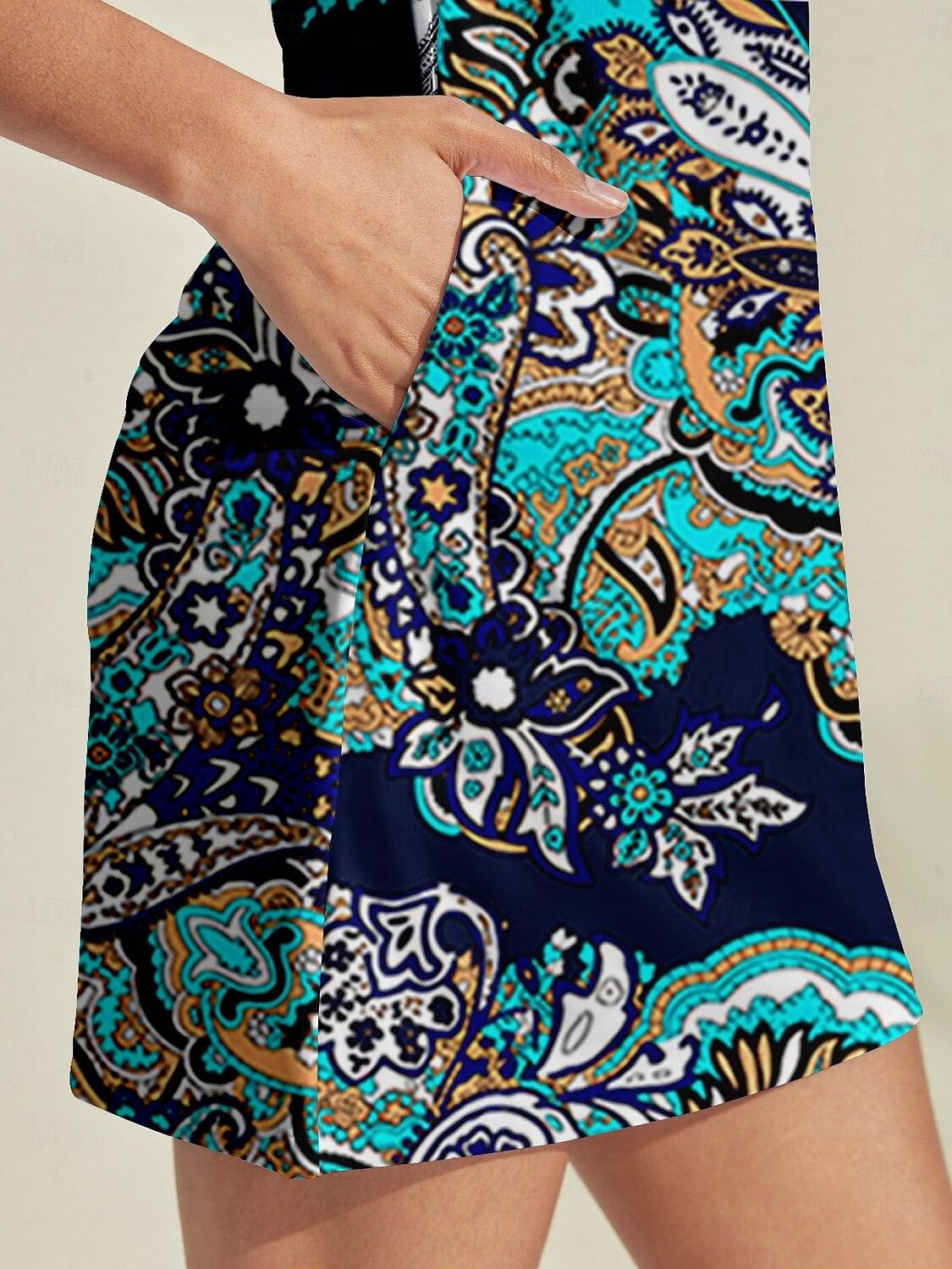 Pretty Feminine Long Sleeve 36.5 Inch Dress UPF50+ - Image 4
