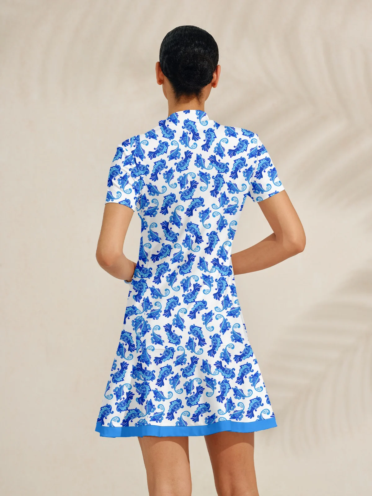 Pretty Feminine Ruffle 35.5 Inch Dress For Golf Pickleball & Tennis - Image 10