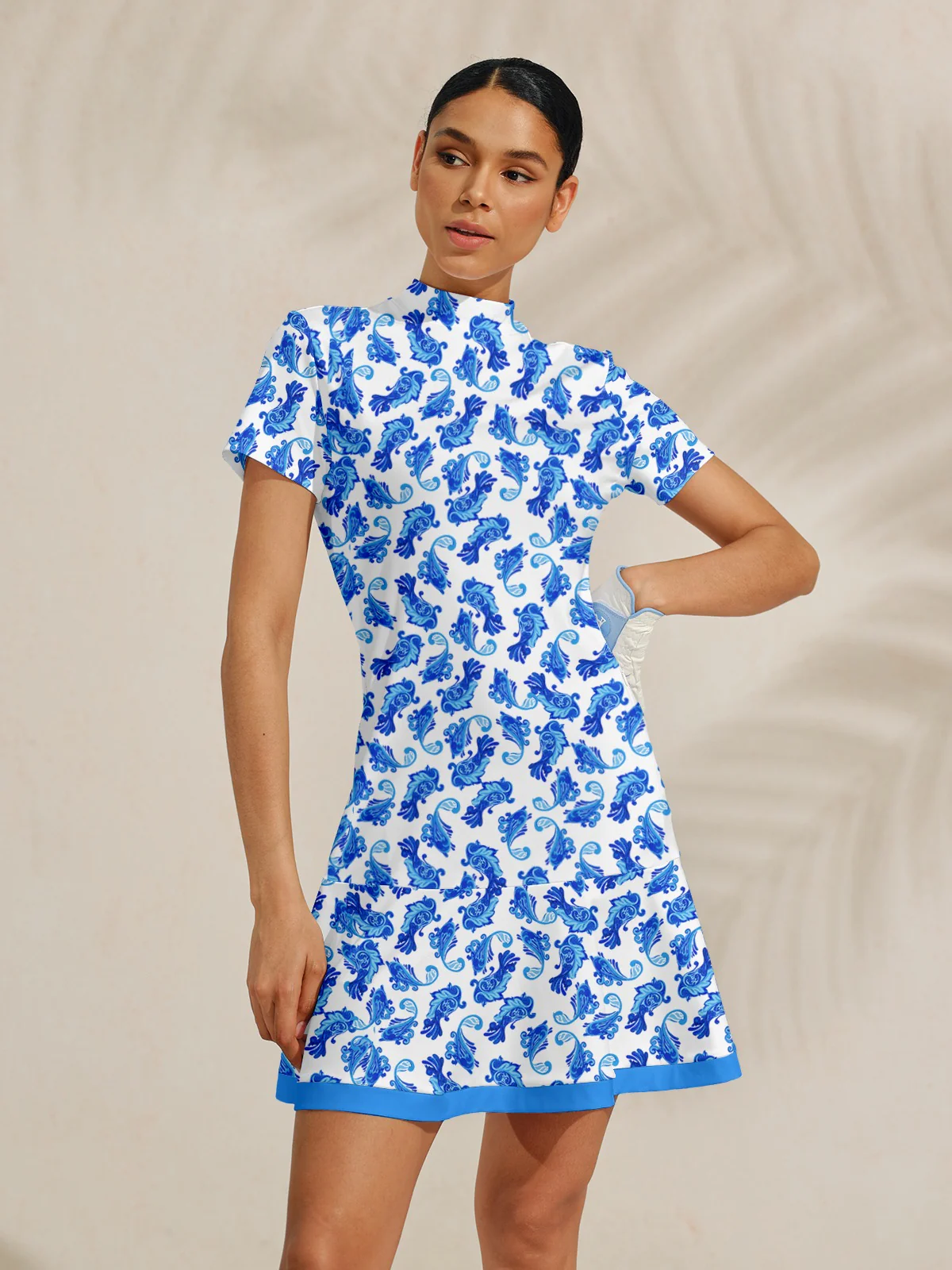 Pretty Feminine Ruffle 35.5 Inch Dress For Golf Pickleball & Tennis - Image 13