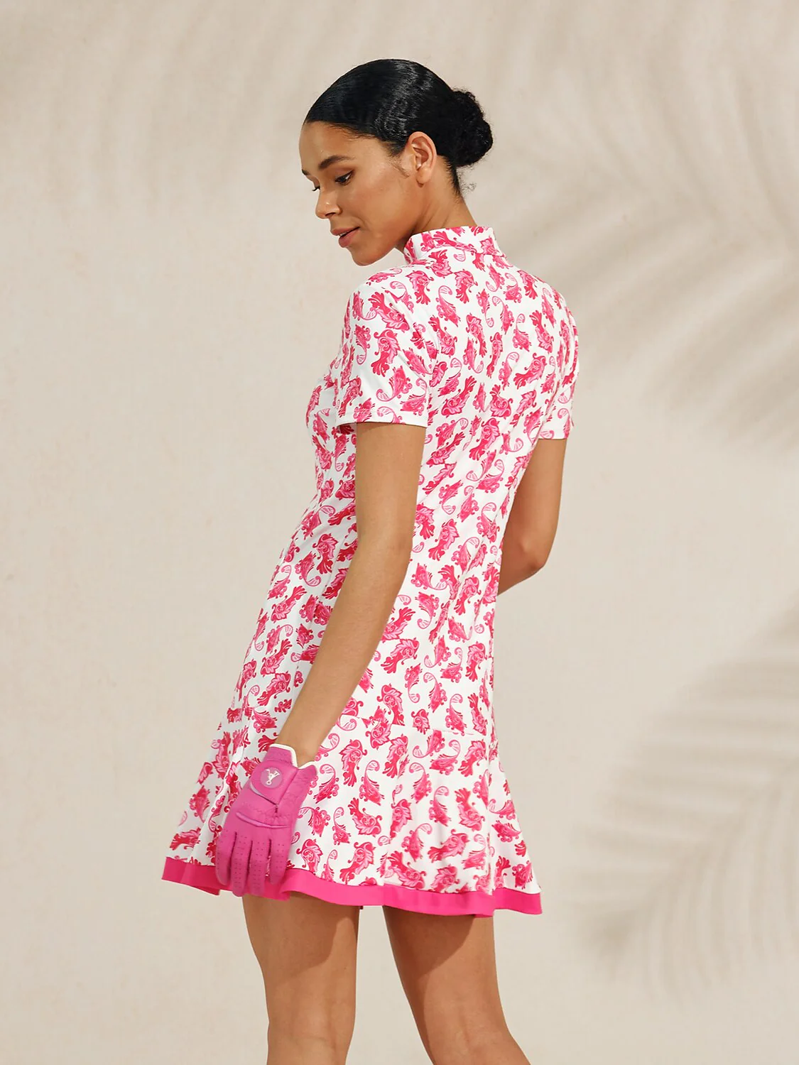Pretty Feminine Ruffle 35.5 Inch Dress For Golf Pickleball & Tennis - Image 15