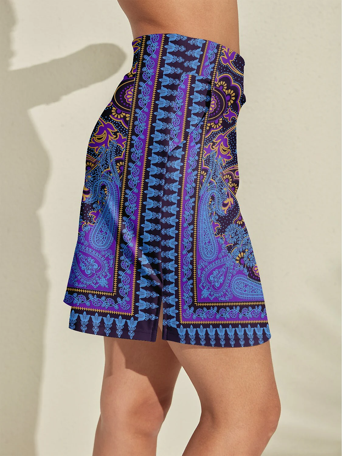 Pretty Feminine Silky 19 Inch High Waist Skort UPF50+ - Image 7