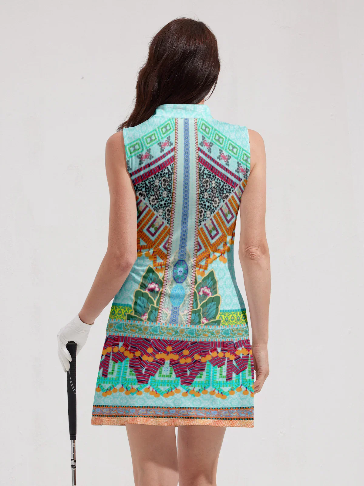 Pretty Feminine Sleeveless 36.5 Inch Dress UPF50+ - Image 2
