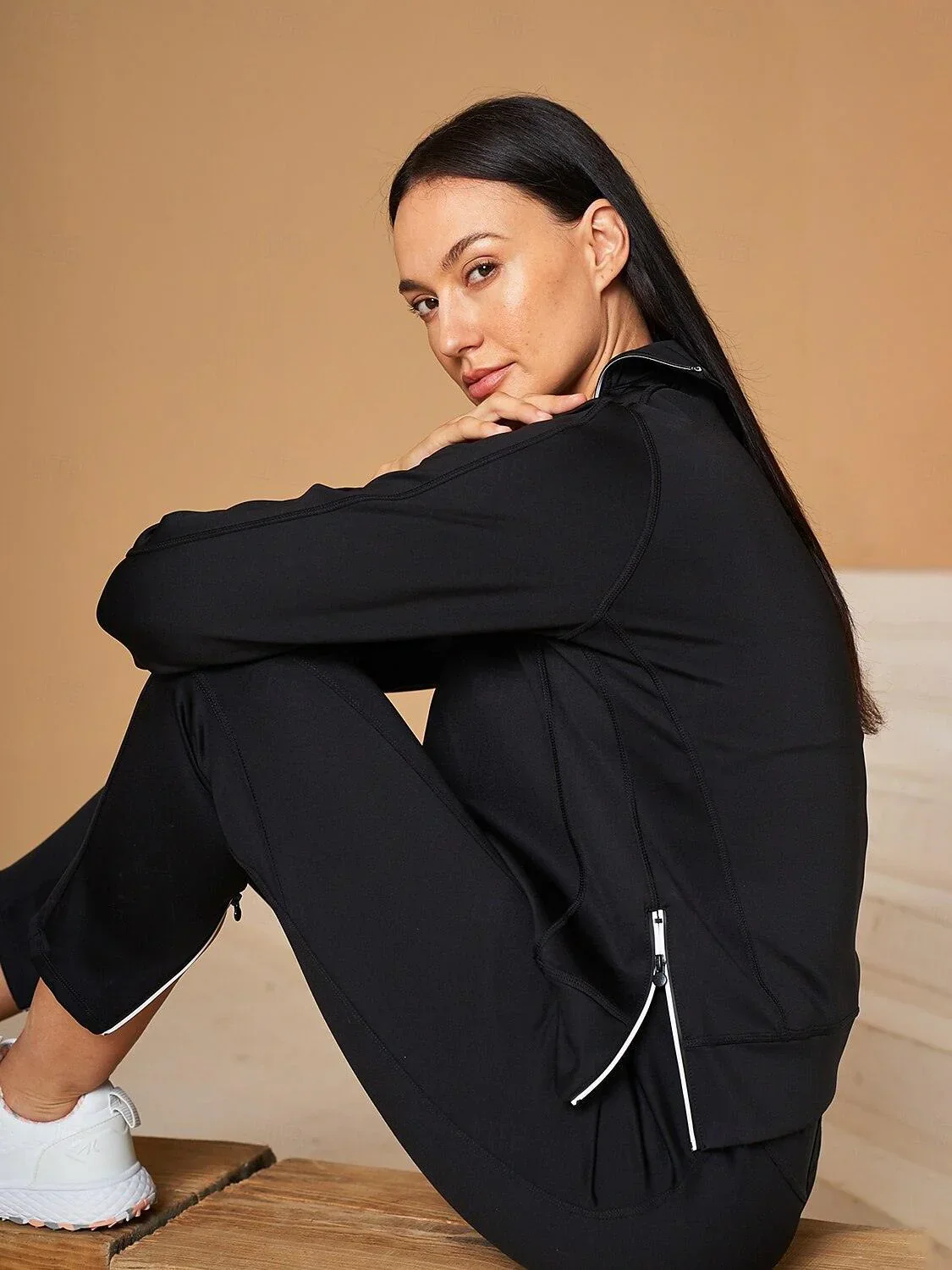 More Than Basic Irregular Collar Golf Sweatshirt - Image 7