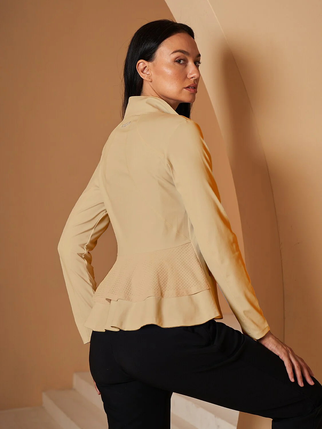 More Than Basic Ruffle Golf Jacket Sun Protection - Image 30