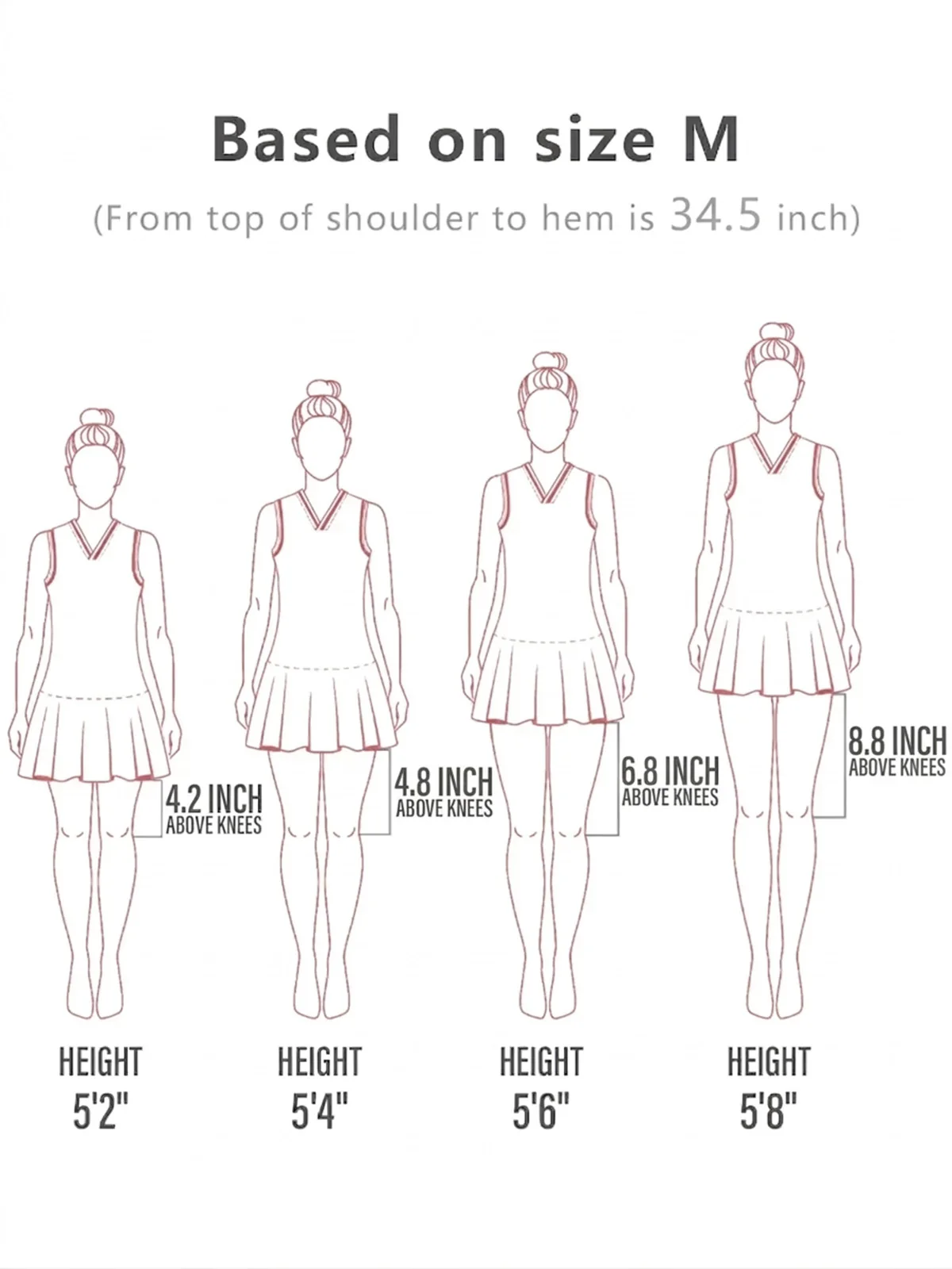 More Than Basic Pleated Sleeveless A-Line 34.5 Inch Mini Dress - Image 11