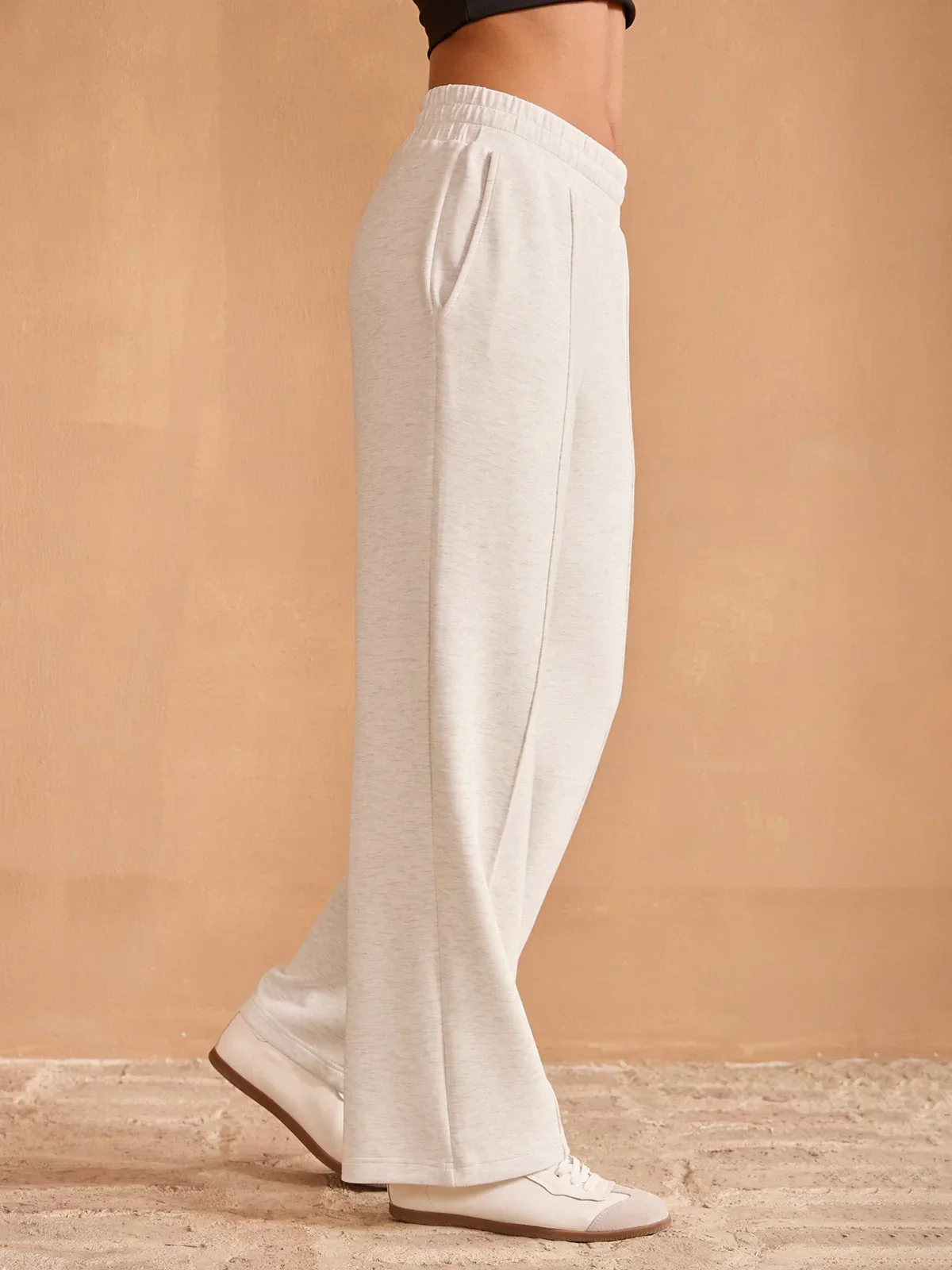UltraSoft Stretch Hidden Drawstring Wide Leg Pants - Image 10