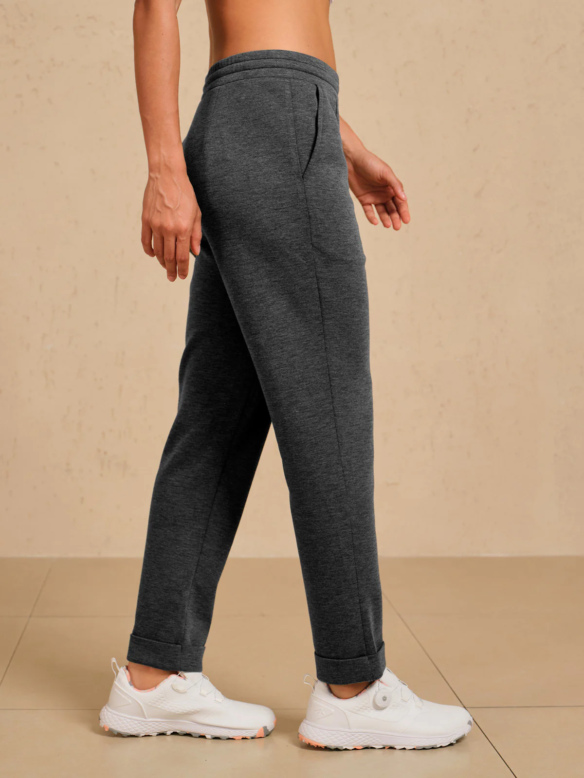 UltraSoft Stretch Hidden Drawstring Cuff Pants - Image 6
