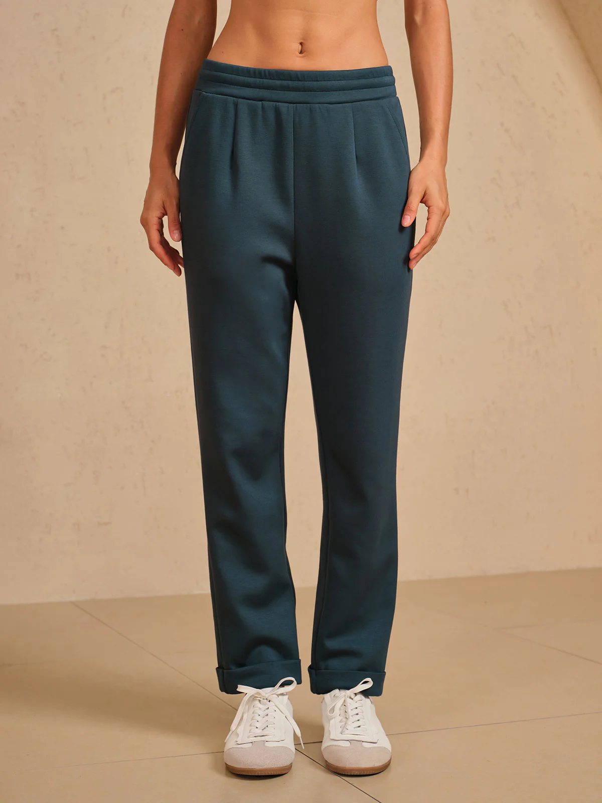 UltraSoft Stretch Hidden Drawstring Cuff Pants - Image 24