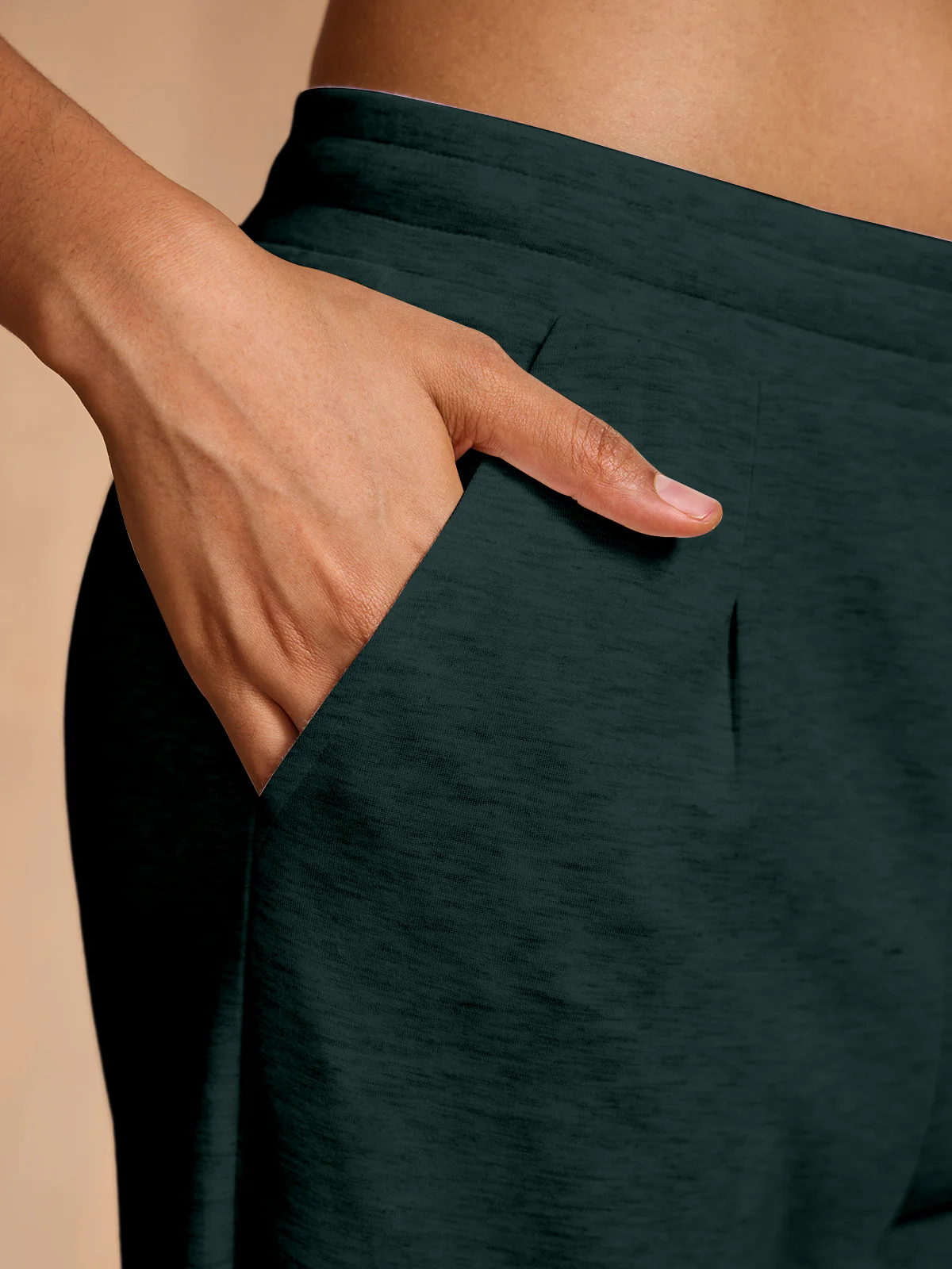 UltraSoft Stretch Hidden Drawstring Cuff Pants - Image 3