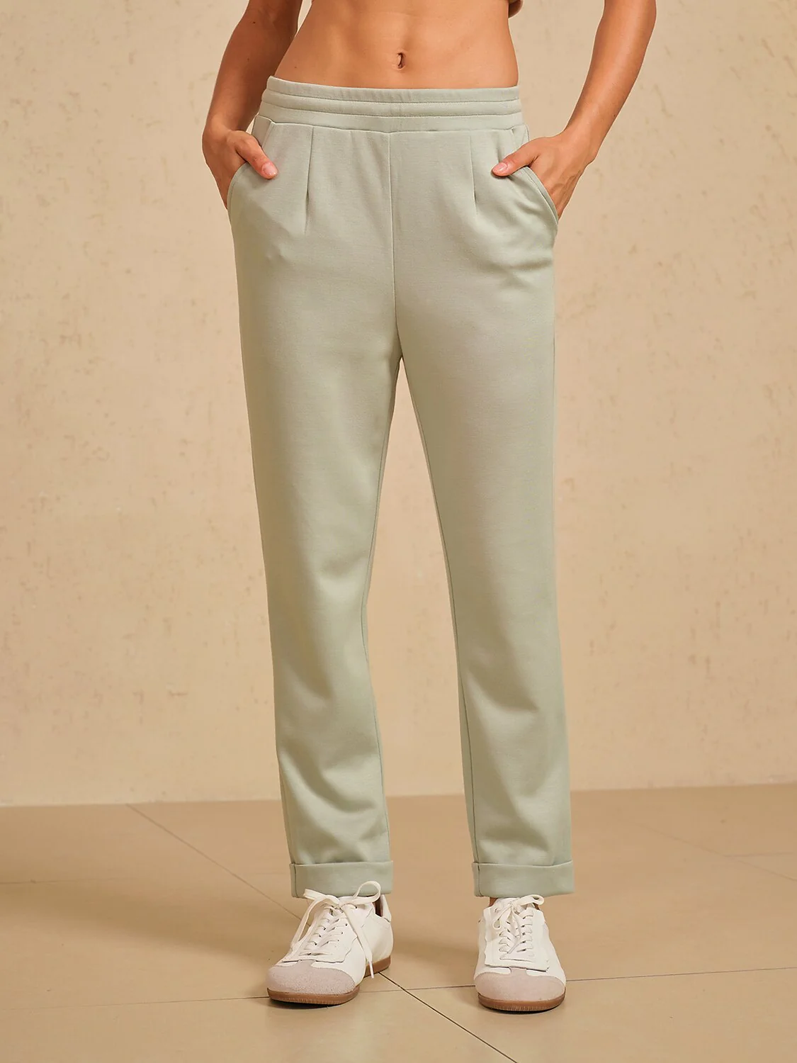 UltraSoft Stretch Hidden Drawstring Cuff Pants - Image 23