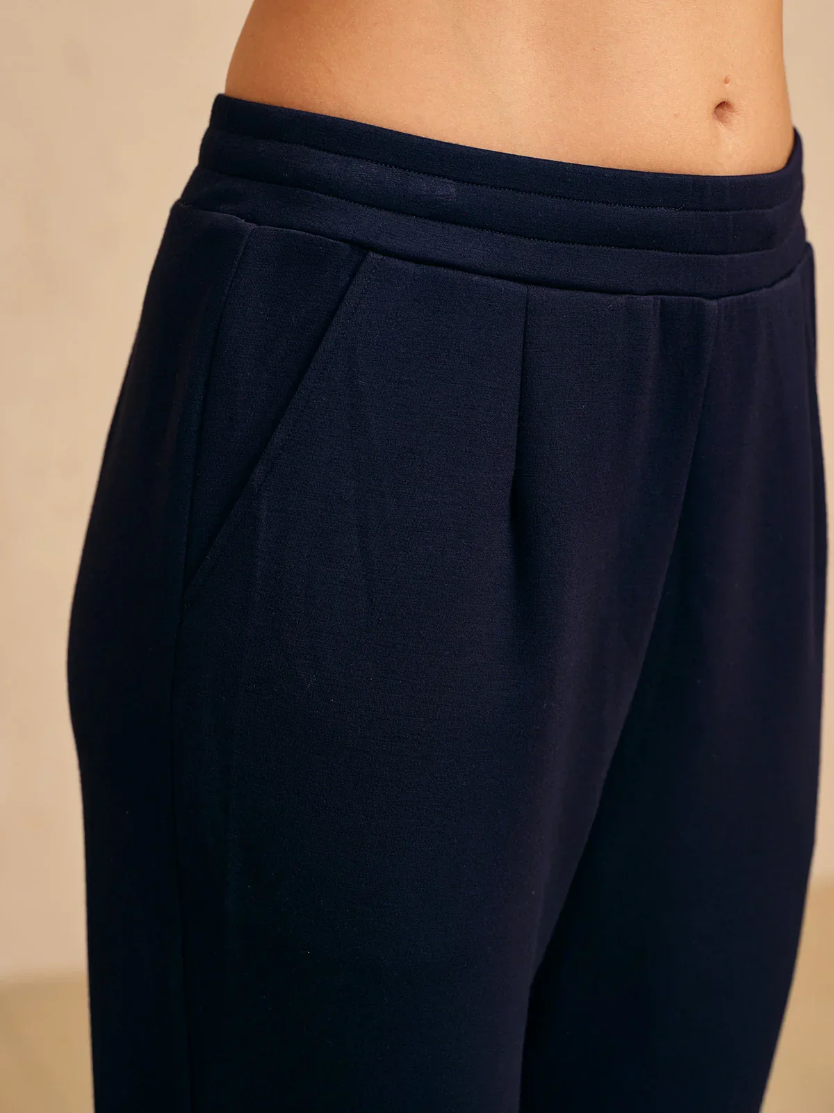 UltraSoft Stretch Hidden Drawstring Cuff Pants - Image 3