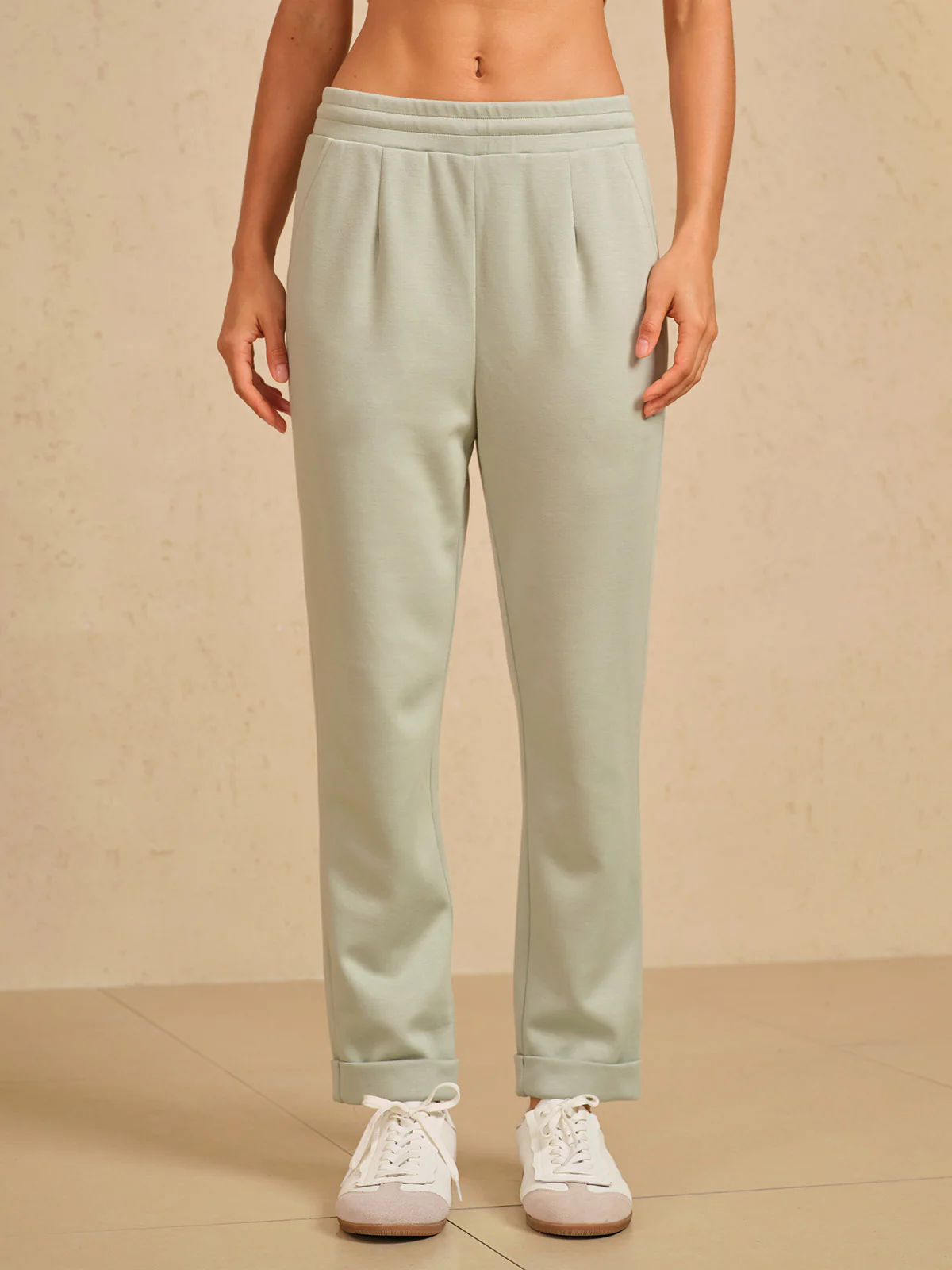 UltraSoft Stretch Hidden Drawstring Cuff Pants - Image 9