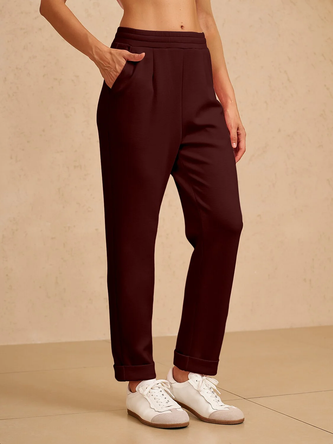 UltraSoft Stretch Hidden Drawstring Cuff Pants - Image 22