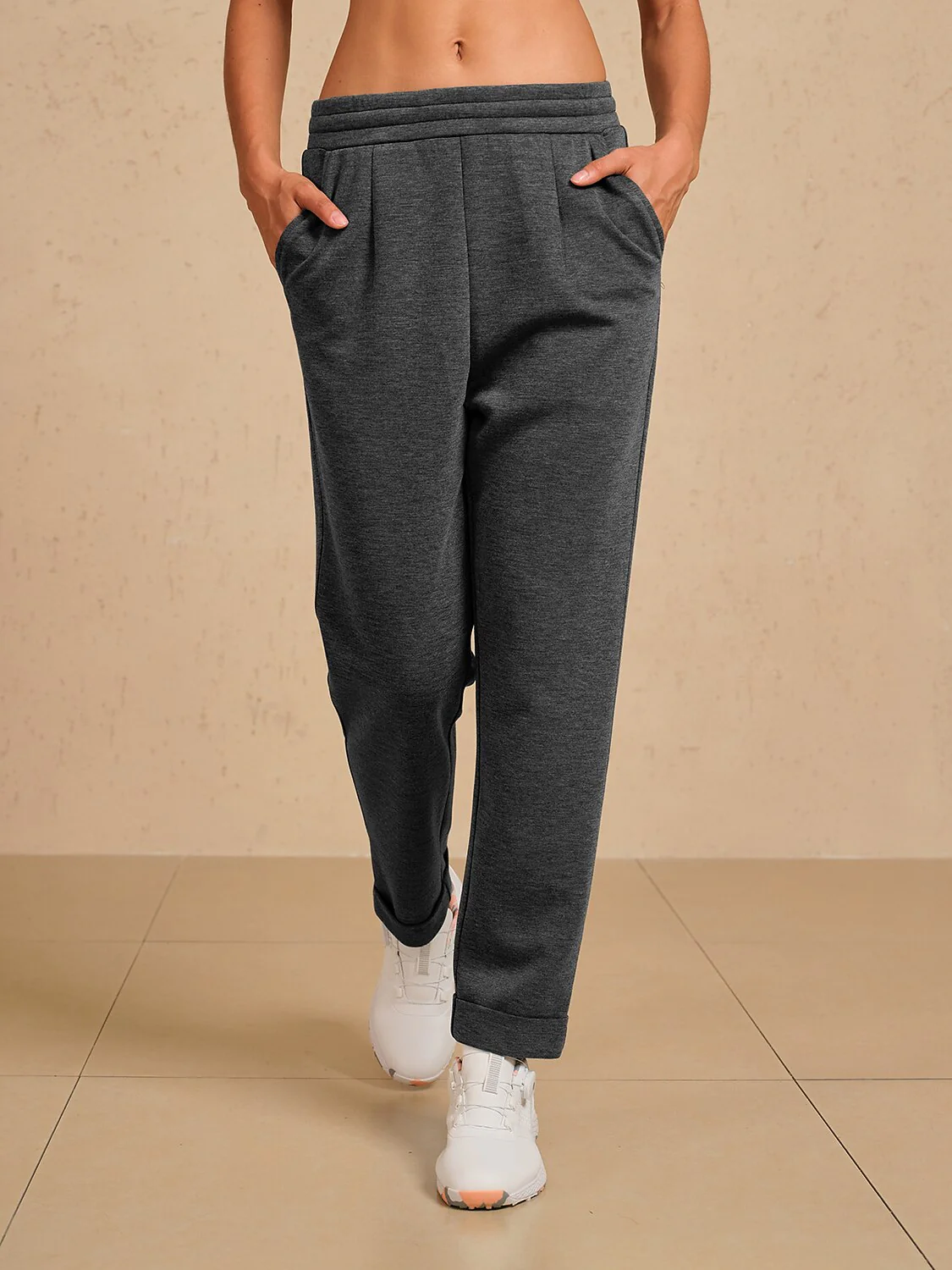 UltraSoft Stretch Hidden Drawstring Cuff Pants - Image 25