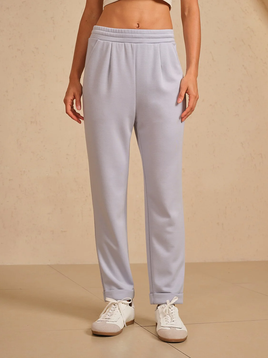 UltraSoft Stretch Hidden Drawstring Cuff Pants - Image 8