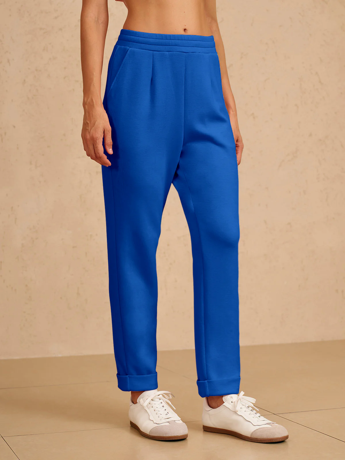 UltraSoft Stretch Hidden Drawstring Cuff Pants - Image 26