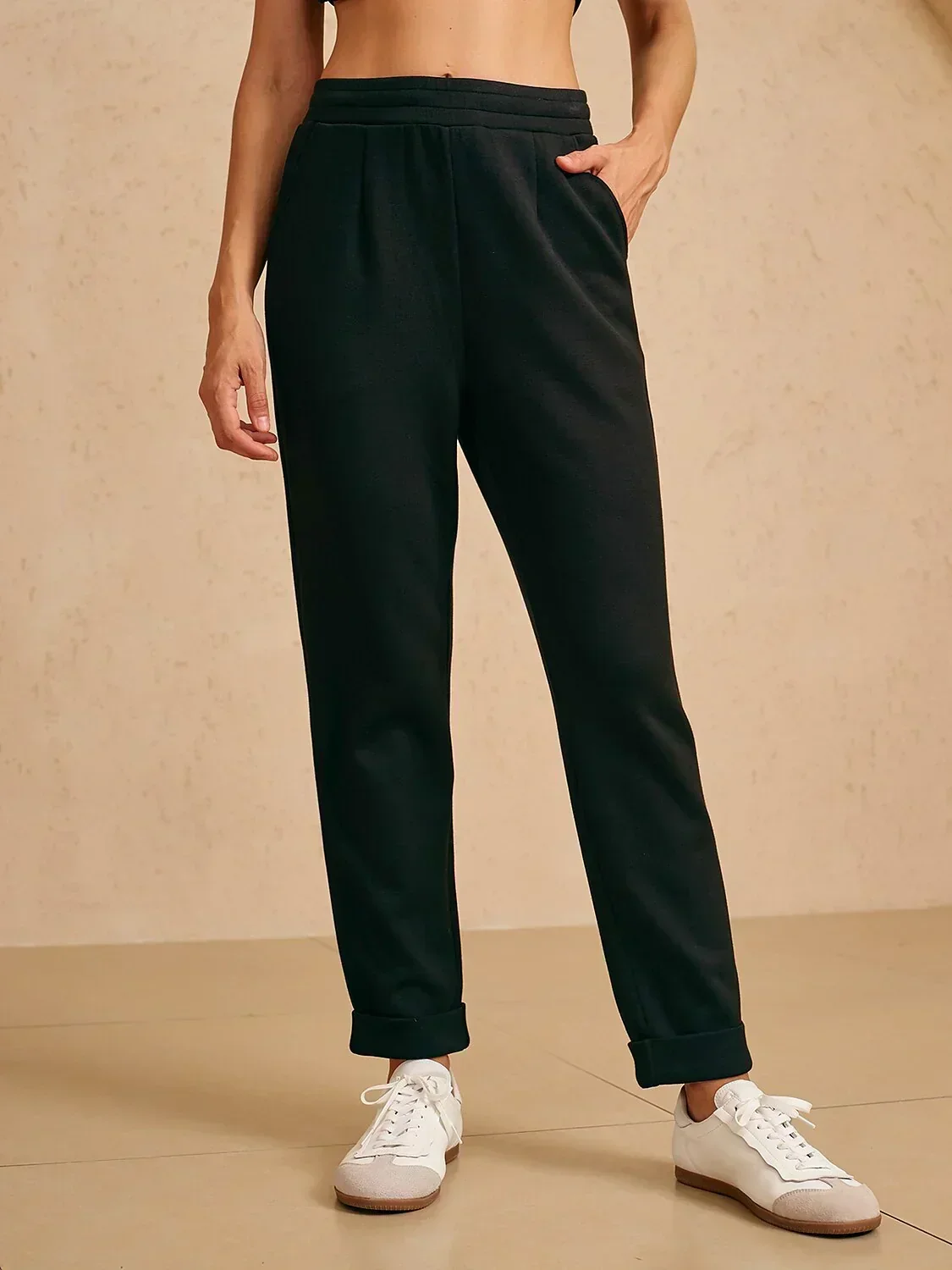 UltraSoft Stretch Hidden Drawstring Cuff Pants - Image 11