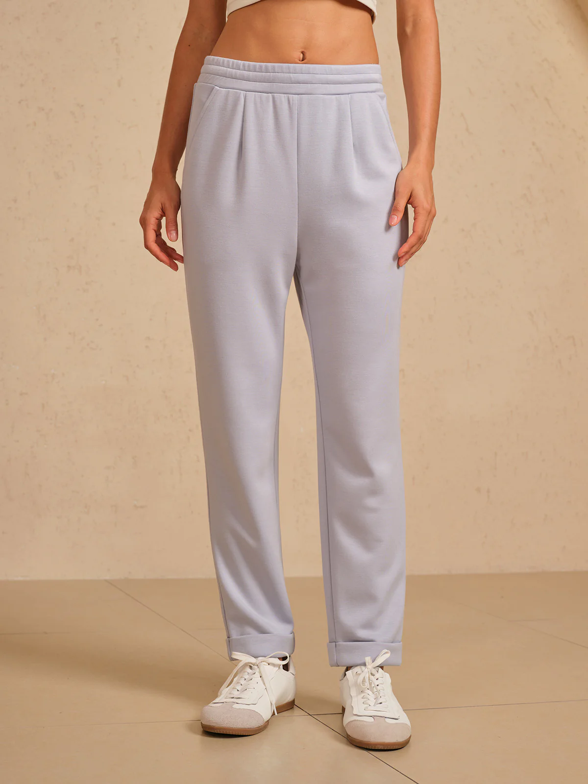 UltraSoft Stretch Hidden Drawstring Cuff Pants - Image 21