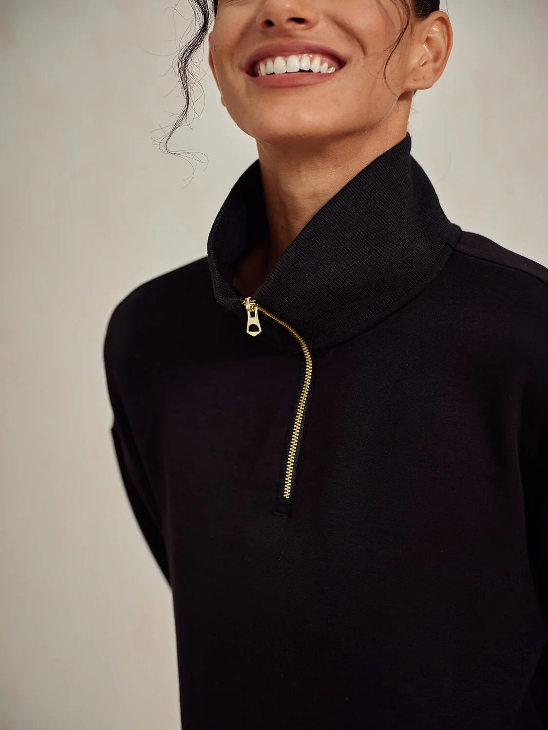 UltraSoft Long Sleeve Quarterzip Sweatshirt - Image 16