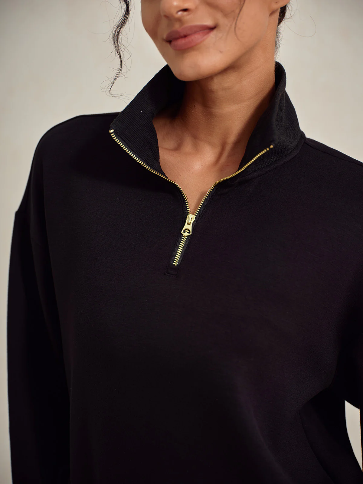 UltraSoft Long Sleeve Quarterzip Sweatshirt - Image 17