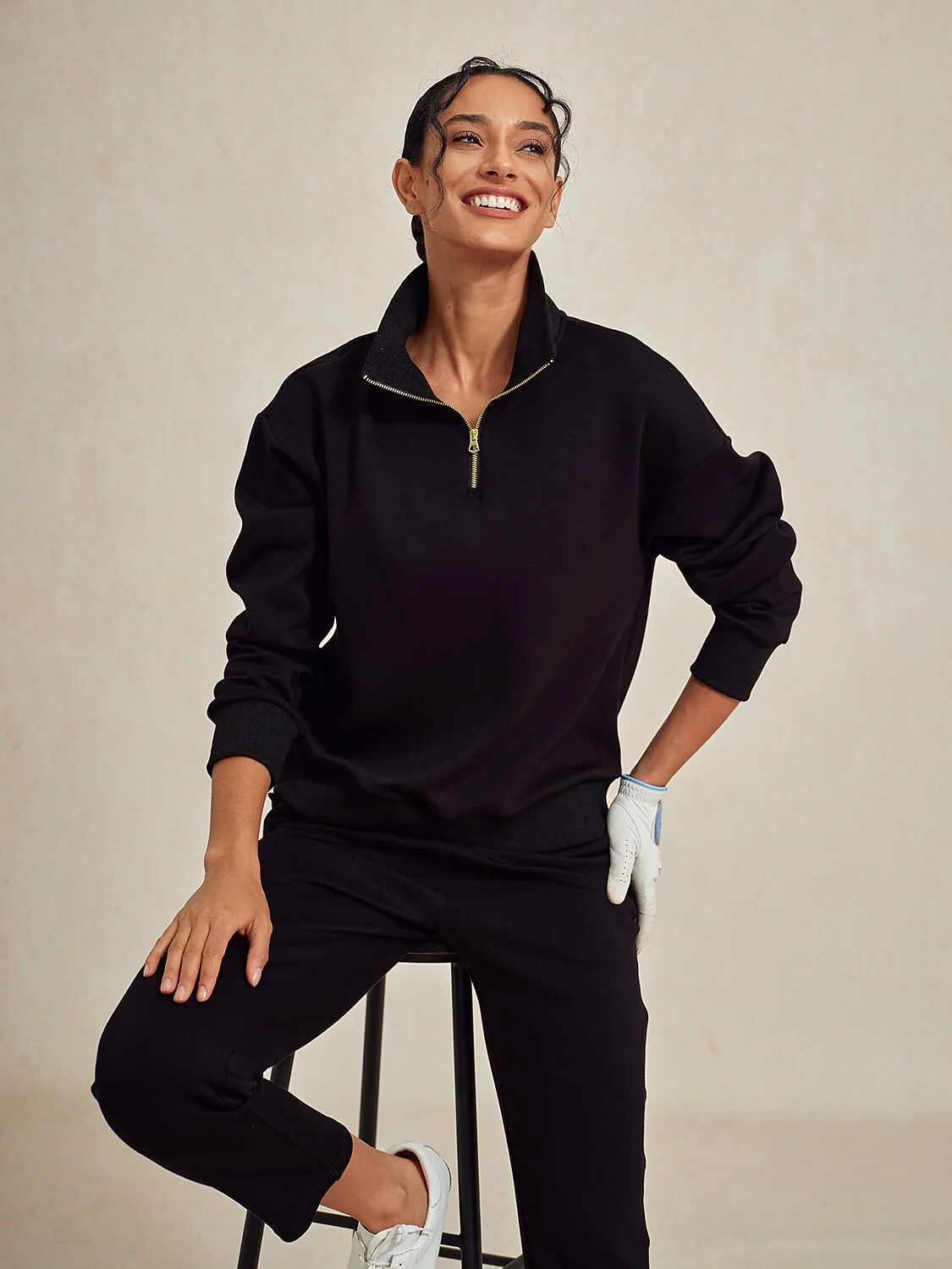 UltraSoft Long Sleeve Quarterzip Sweatshirt - Image 20