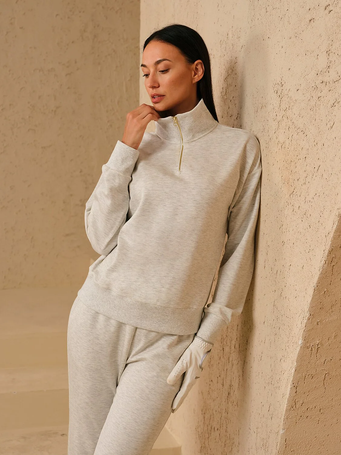 UltraSoft Long Sleeve Quarterzip Sweatshirt - Image 9