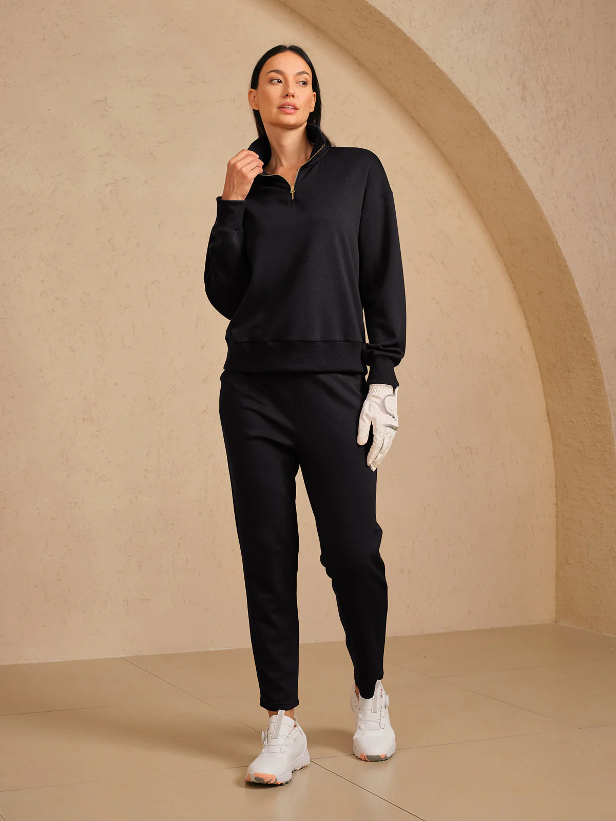 UltraSoft Long Sleeve Quarterzip Sweatshirt - Image 2