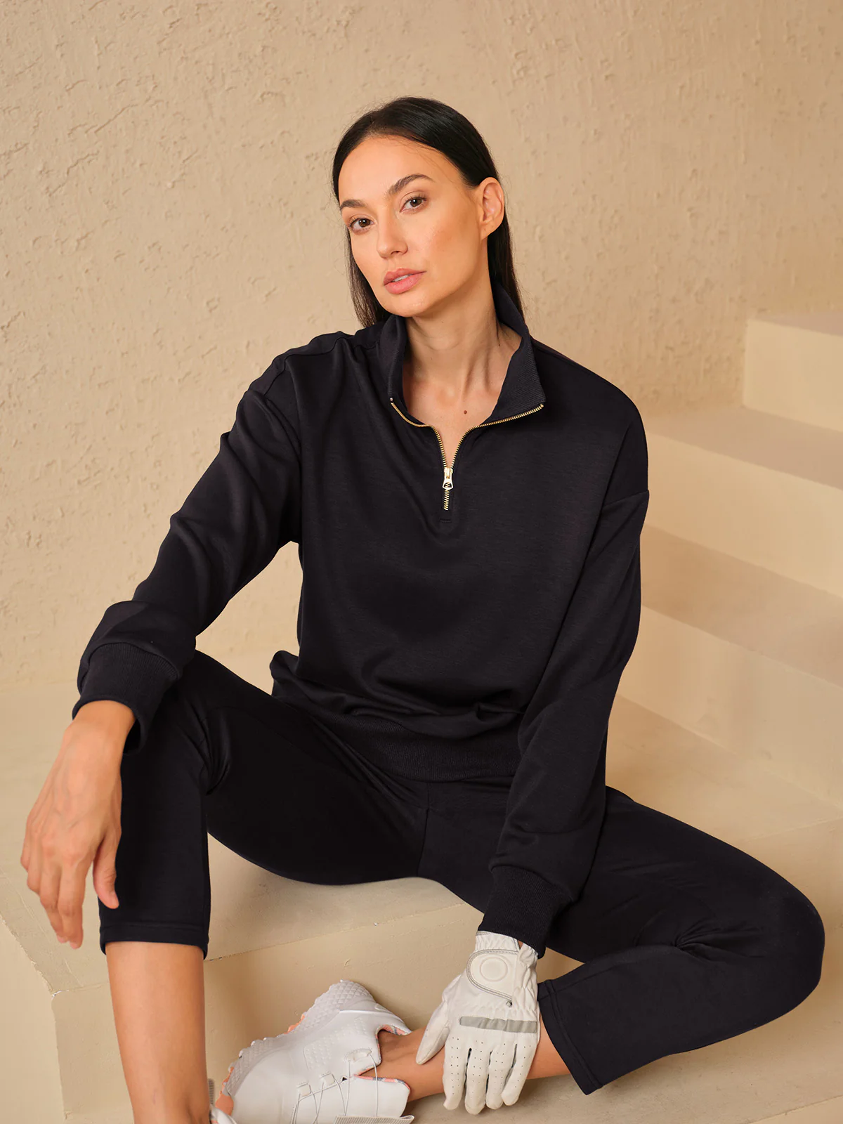 UltraSoft Long Sleeve Quarterzip Sweatshirt - Image 8