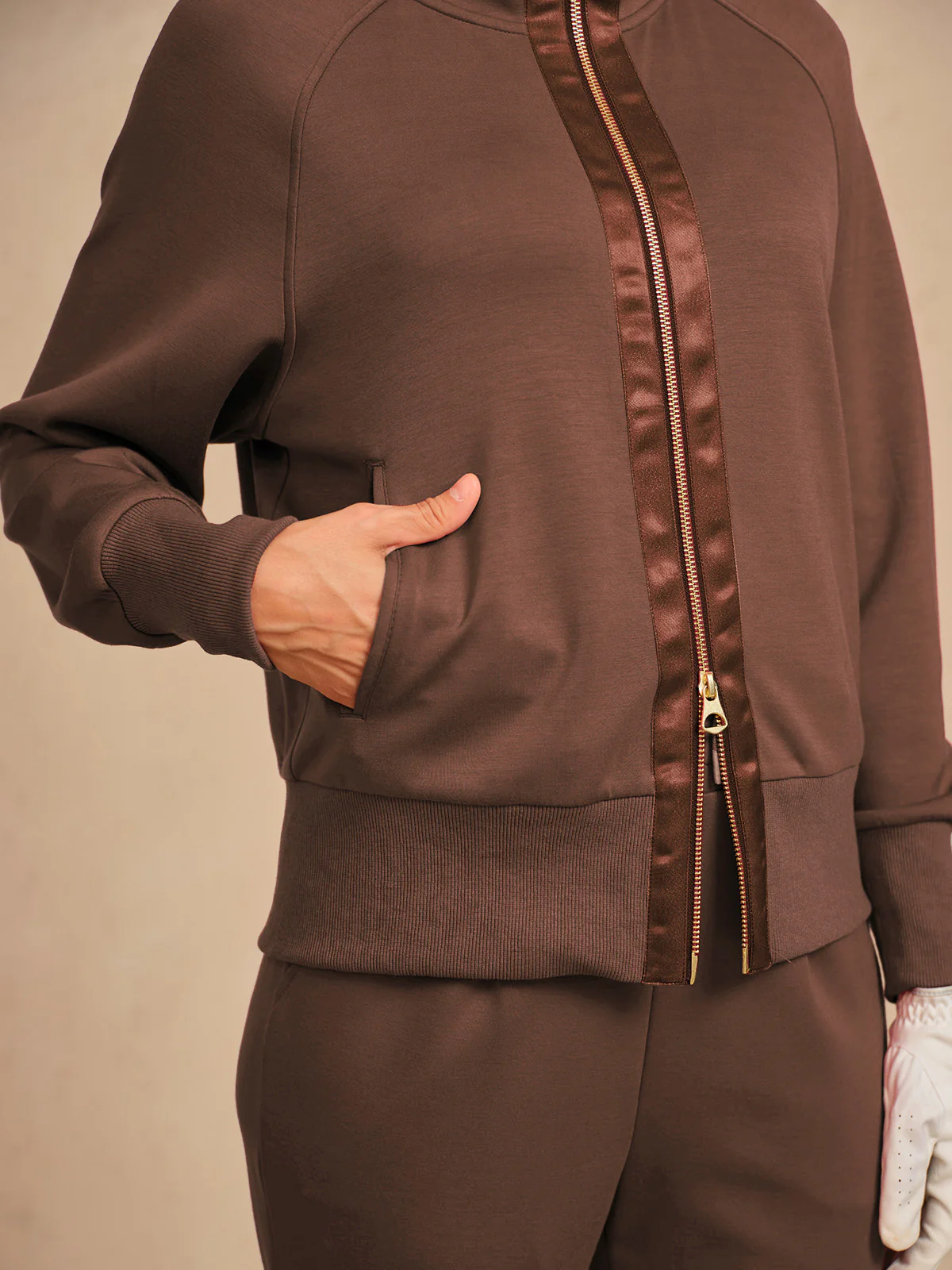 UltraSoft Long Sleeve Trimmed Jacket - Image 4