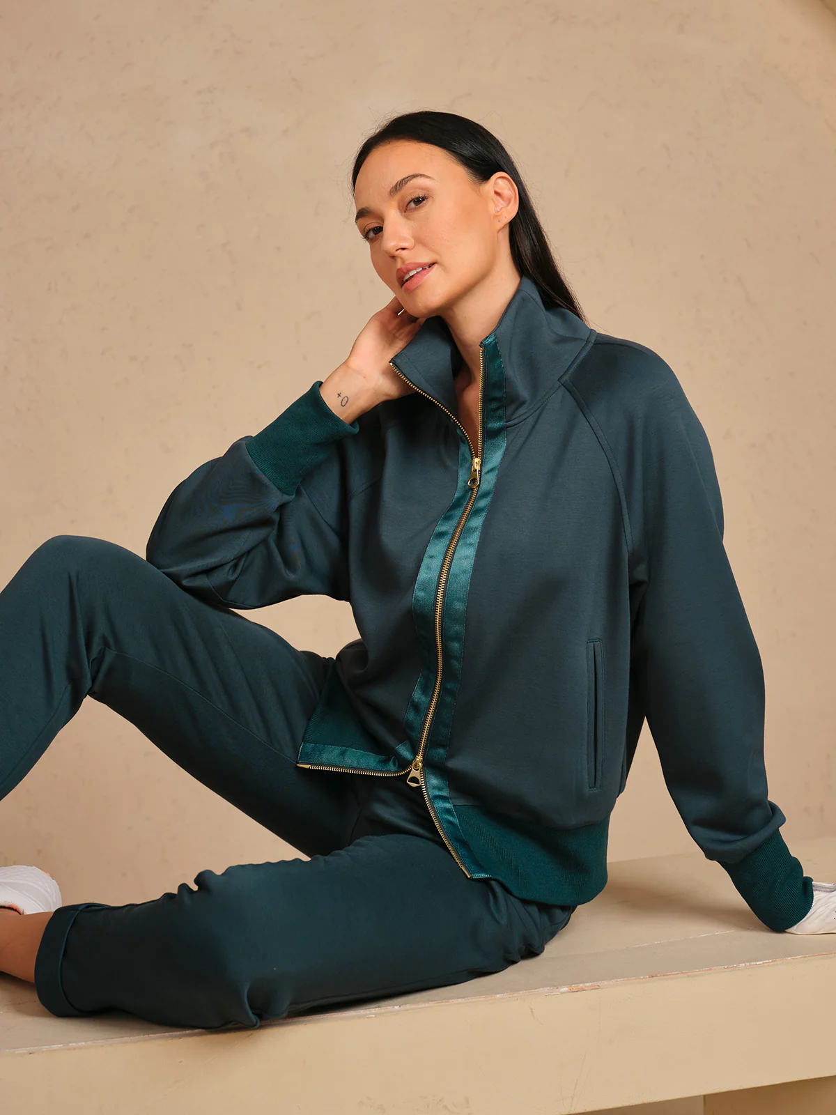 UltraSoft Long Sleeve Trimmed Jacket - Image 10