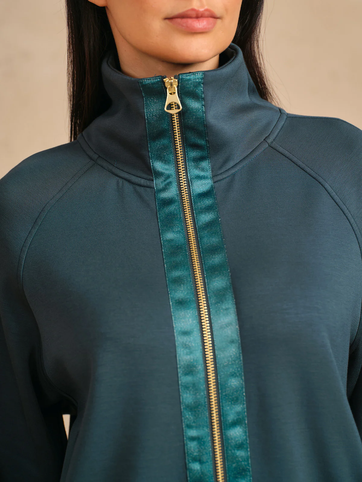 UltraSoft Long Sleeve Trimmed Jacket - Image 4
