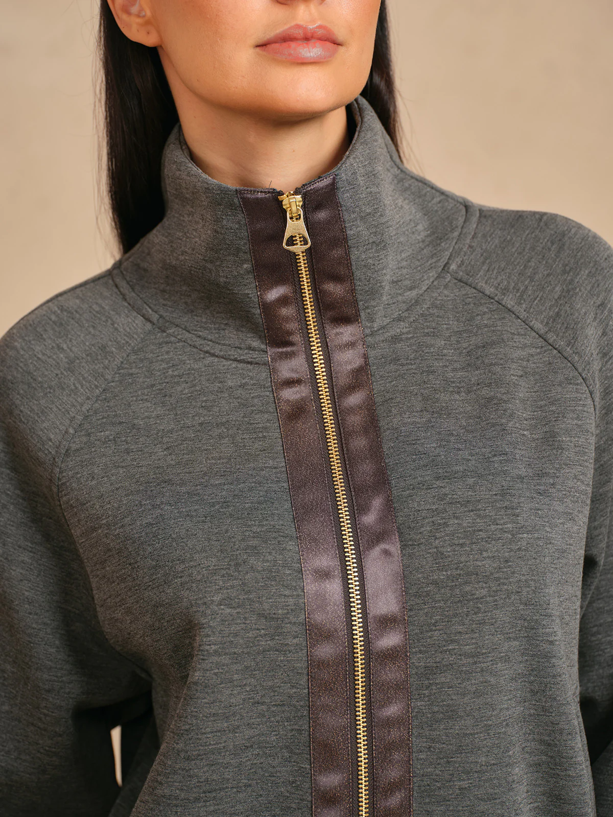 UltraSoft Long Sleeve Trimmed Jacket - Image 3