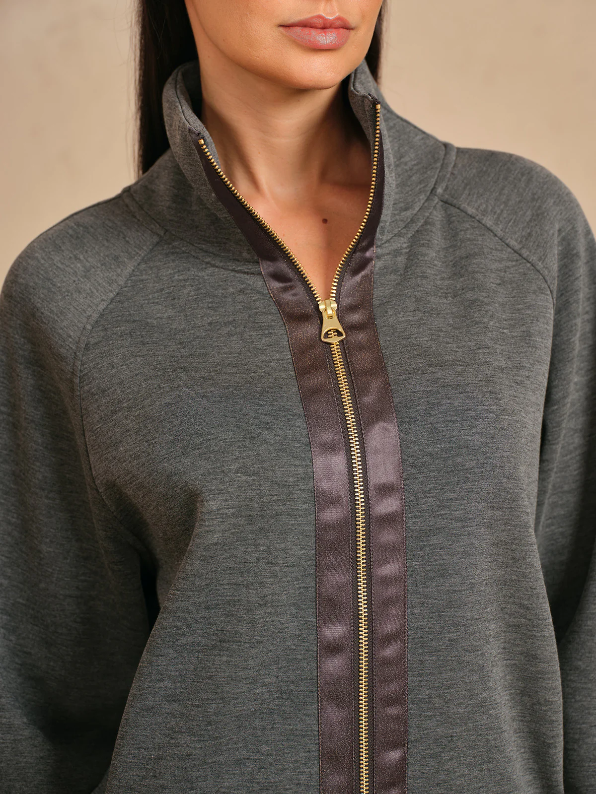 UltraSoft Long Sleeve Trimmed Jacket - Image 4