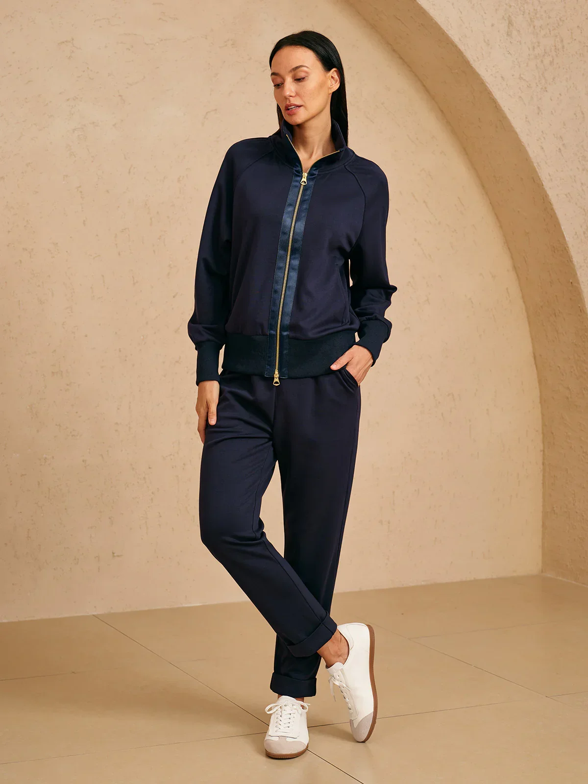 UltraSoft Long Sleeve Trimmed Jacket - Image 11