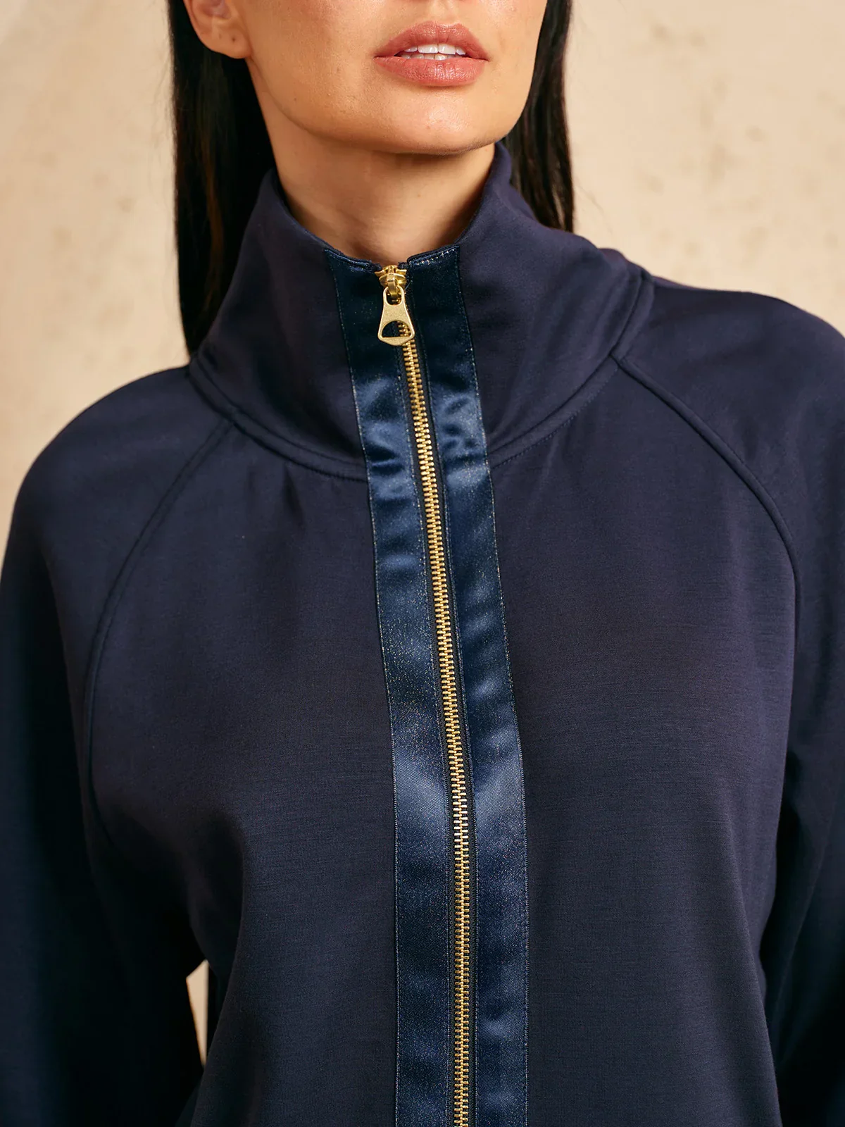 UltraSoft Long Sleeve Trimmed Jacket - Image 4