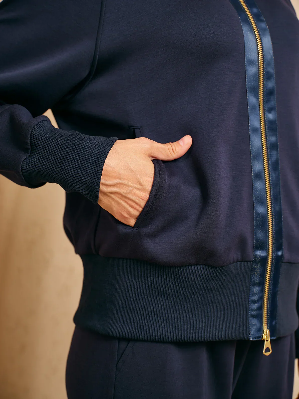 UltraSoft Long Sleeve Trimmed Jacket - Image 6