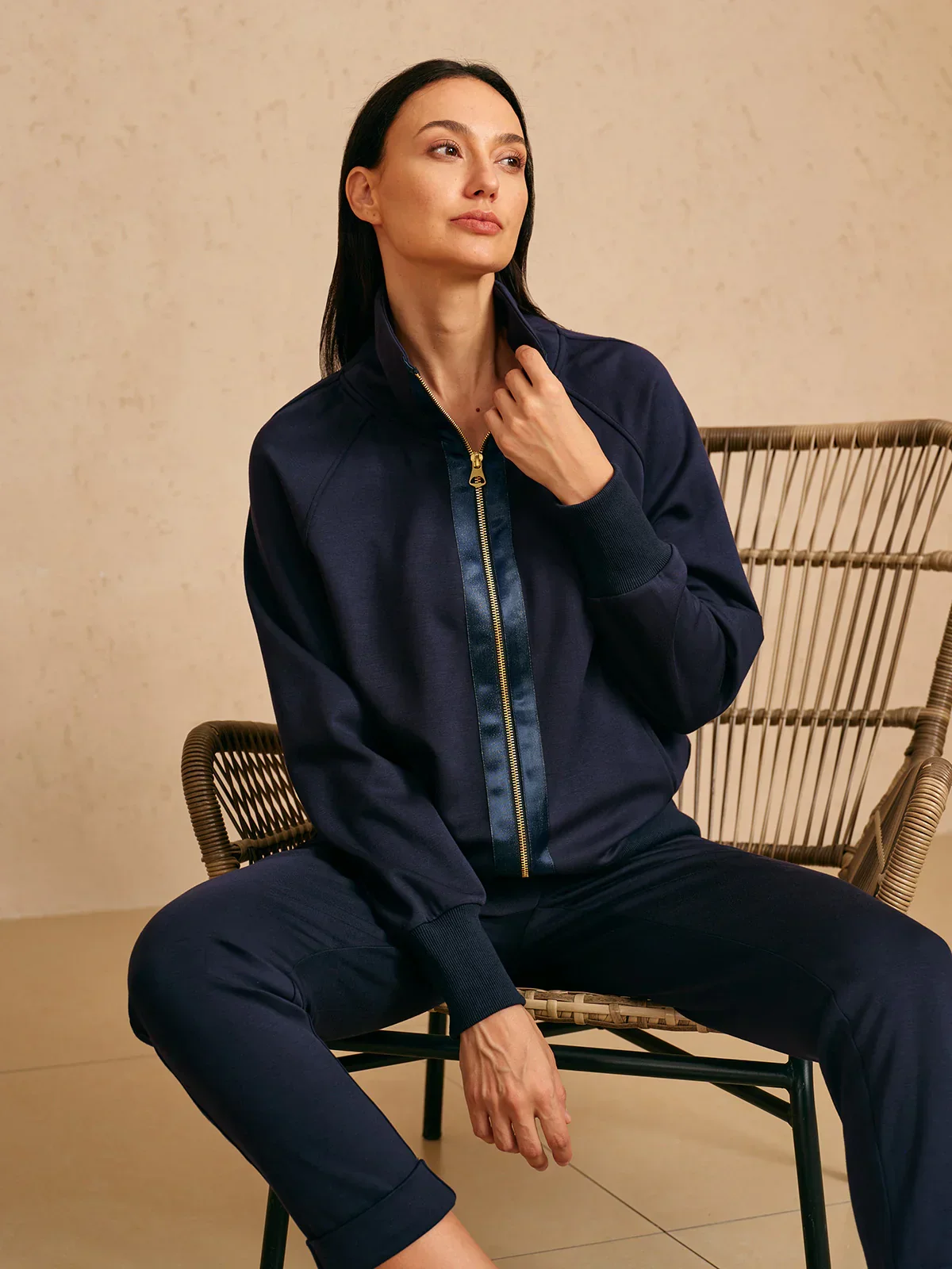 UltraSoft Long Sleeve Trimmed Jacket - Image 8