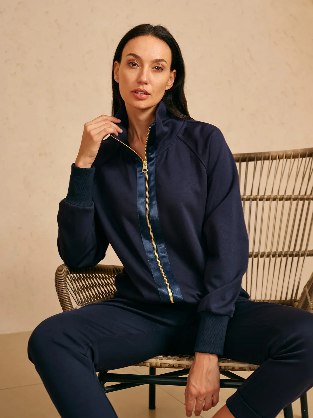 UltraSoft Long Sleeve Trimmed Jacket - Image 9