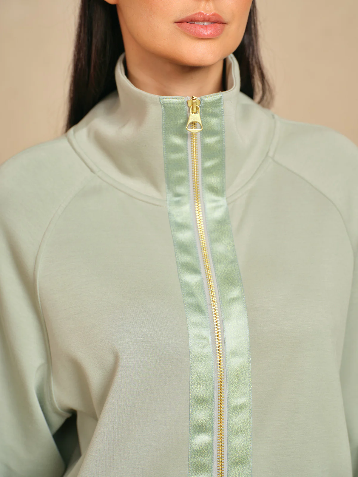UltraSoft Long Sleeve Trimmed Jacket - Image 3