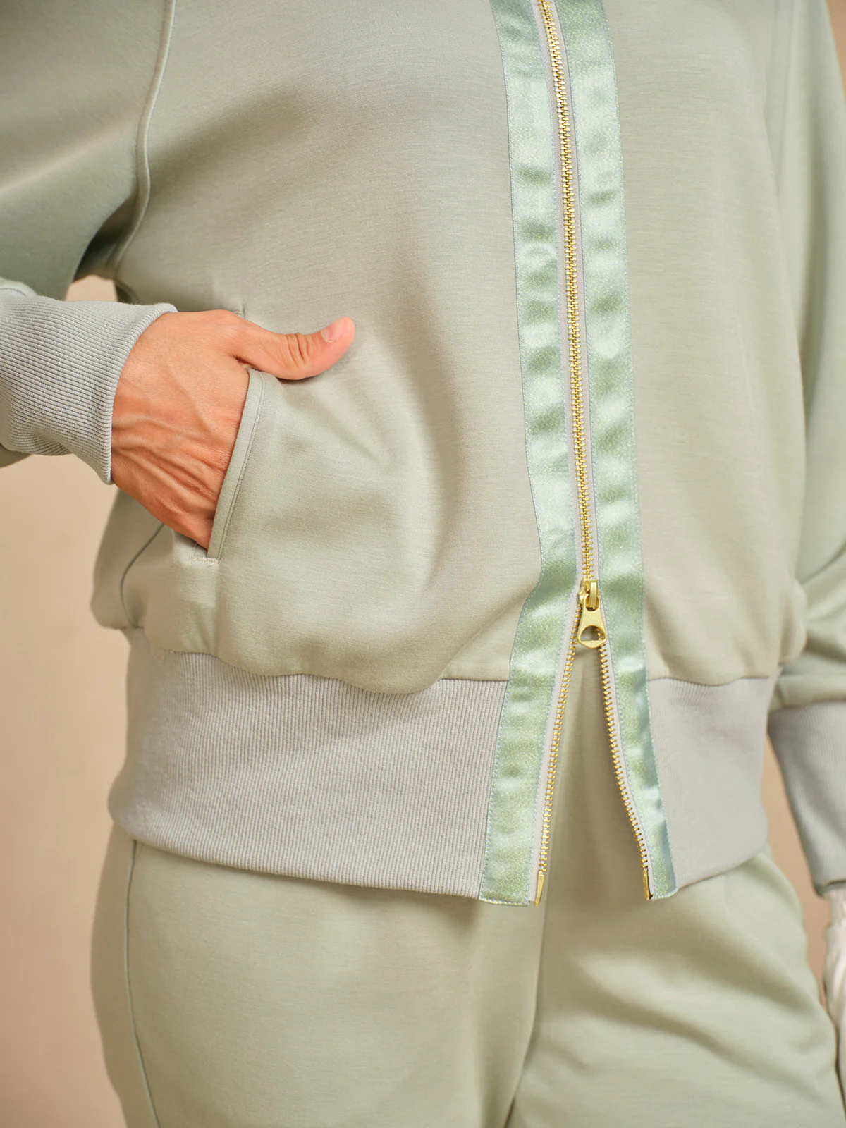 UltraSoft Long Sleeve Trimmed Jacket - Image 8
